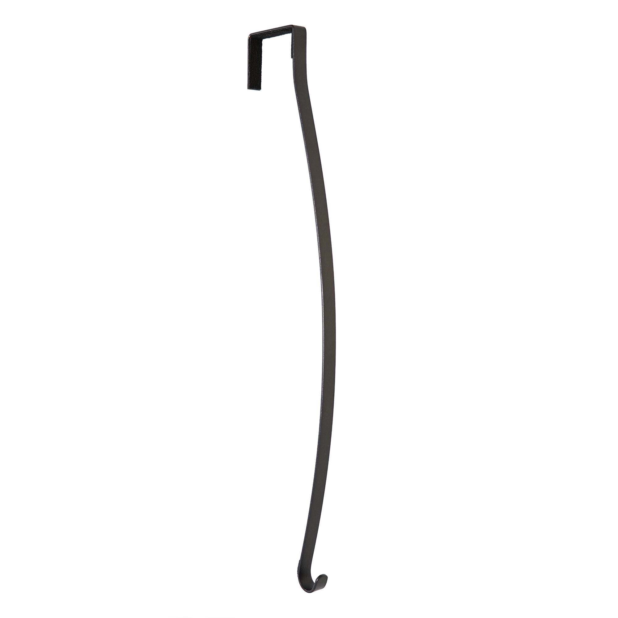 Haute Decor HighProfile™ Matte Black Wreath Hanger